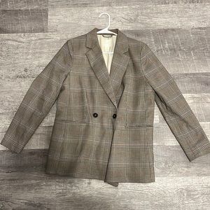 Plaid H&M Blazer